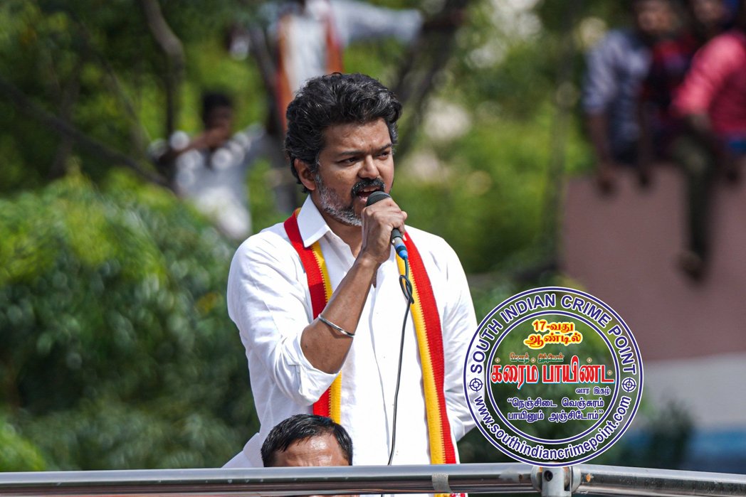 “வாக்குறுதிகளை நிறைவேற்றாத திமுகவுக்கா உங்கள் ஓட்டு?” – திருச்சி பிரச்சாரத்தில் விஜய் பேச்சு
